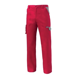 Pantalone da lavoro SIGGI Workwear DANUBIO 11PA0032-00-0040 - Rosso