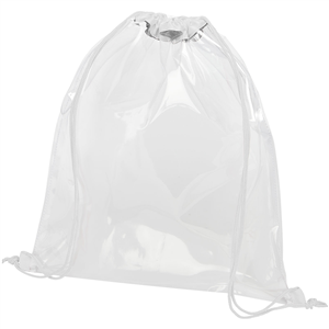 String bag personalizzata trasparente LANCASTER 120086 - Bianco - Trasparente