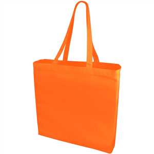 Shopper personalizzata in cotone 220gr cm 38x41x8,5 ODESSA 120135 - Arancio 