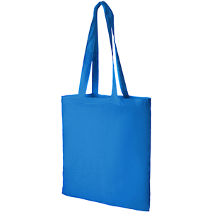 Shopper bag personalizzata in cotone 140 gr cm 38x42 MADRAS 120181 - Blu Process 