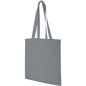 Shopper bag personalizzata in cotone 140 gr cm 38x42 MADRAS 120181 - Grigio 