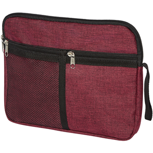 Beauty case personalizzato HOSS 120445 - Rosso Scuro Melange 