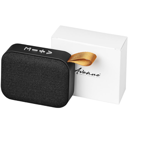 Speaker Bluetooth personalizzato Avenue FASHION 124133 - Nero 