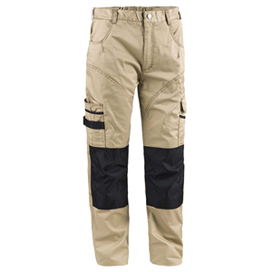 Pantalone da lavoro Sottozero TRAVAUX 15300 - Beige - Nero