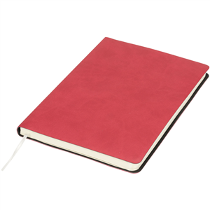 Quaderno personalizzato con copertina tattile LIBERTY 210219 - Rosso 