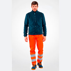 Pantalone alta visibilità invernale Sottozero Job  2560WX - Arancio