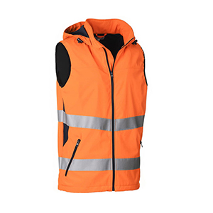 Gilet alta visibilita Sottozero ECOLIGHT H.V. 2690 - Arancio