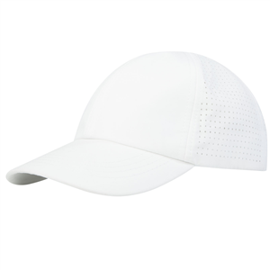 Cappello da baseball personalizzato in poliestere riciclato Elevate NXT MICA 37516 - Bianco 