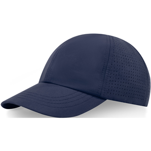 Cappello da baseball personalizzato in poliestere riciclato Elevate NXT MICA 37516 - Blu Navy 