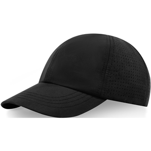 Cappello da baseball personalizzato in poliestere riciclato Elevate NXT MICA 37516 - Nero 