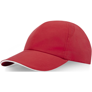 Cappellino personalizzato in poliestere riciclato Elevate NXT MORION 37517 - Rosso 