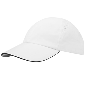 Cappellino personalizzato in poliestere riciclato Elevate NXT MORION 37517 - Bianco 