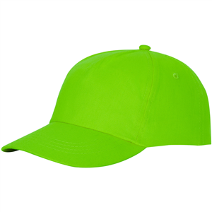 Cappellino personalizzato in cotone 5 pannelli Elevate Essentials FENIKS 38666 - Verde Mela 