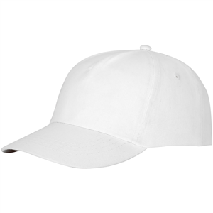 Cappellino personalizzato in cotone 5 pannelli Elevate Essentials FENIKS 38666 - Bianco 