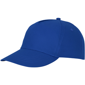 Cappellino personalizzato in cotone 5 pannelli Elevate Essentials FENIKS 38666 - Blu 