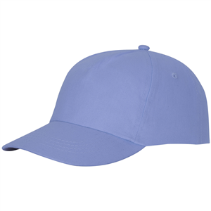Cappellino personalizzato in cotone 5 pannelli Elevate Essentials FENIKS 38666 - Blu Chiaro 
