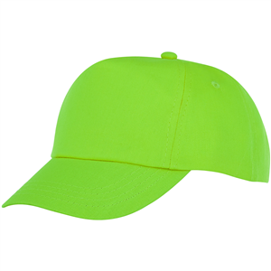 Cappellino per bambini personalizzato in cotone 5 pannelli Elevate Essentials FENIKS 38667 - Verde Mela 