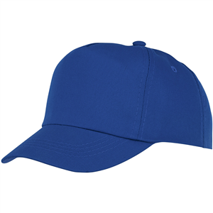 Cappellino per bambini personalizzato in cotone 5 pannelli Elevate Essentials FENIKS 38667 - Blu 