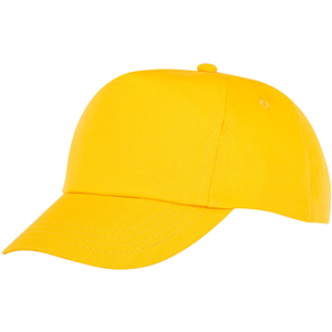 Cappellino per bambini personalizzato in cotone 5 pannelli Elevate Essentials FENIKS 38667 - Giallo 