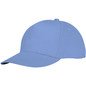 Cappellino personalizzabile in cotone 5 pannelli Elevate Essentials HADES 38673 - Blu Chiaro 
