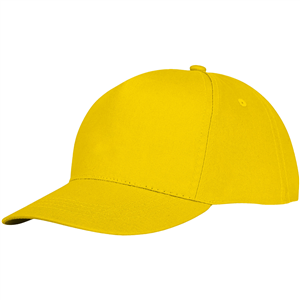 Cappellino personalizzabile in cotone 5 pannelli Elevate Essentials HADES 38673 - Giallo 