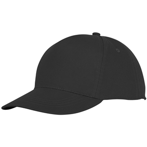 Cappellino personalizzabile in cotone 5 pannelli Elevate Essentials HADES 38673 - Nero 