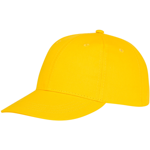 Cappellino personalizzato in cotone 6 pannelli Elevate Essentials ARES 38675 - Giallo 