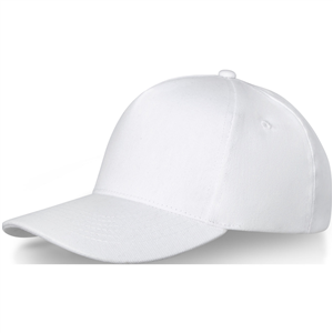 Cappello da baseball personalizzato in cotone 5 pannelli Elevate Life DOYLE 38677 - Bianco 