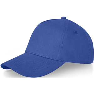 Cappello da baseball personalizzato in cotone 5 pannelli Elevate Life DOYLE 38677 - Blu 