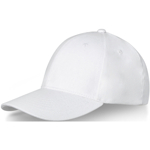Cappellino personalizzato in cotone 6 pannelli Elevate Life DAVIS 38678 - Bianco 