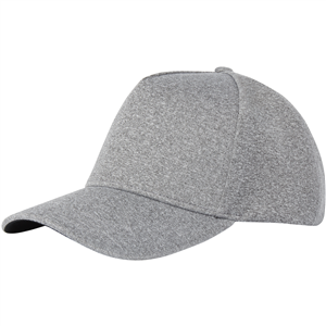 Cappello da baseball personalizzabile elasticizzato in poliestere Elevate Life MANU 38682 - Grigio Melange 