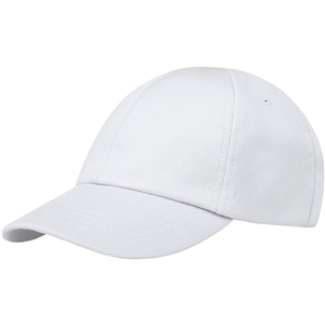 Cappello da baseball personalizzabile in poliestere 6 pannelli Elevate Essentials CERUS 38684 - Bianco 