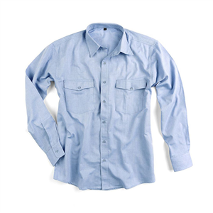 Camicia da uomo Sottozero Spring OXFORD 60100 - Azzurro