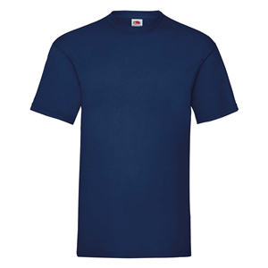 T-shirt personalizzabile uomo in cotone 170gr Fruit of the Loom VALUEWEIGHT T 610360 - Blu Navy