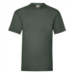 T-shirt personalizzabile uomo in cotone 170gr Fruit of the Loom VALUEWEIGHT T 610360 - Verde Bottiglia