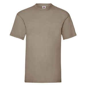 T-shirt personalizzabile uomo in cotone 170gr Fruit of the Loom VALUEWEIGHT T 610360 - Beige coloniale