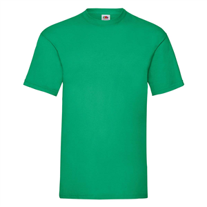 T-shirt personalizzabile uomo in cotone 170gr Fruit of the Loom VALUEWEIGHT T 610360 - Verde Prato