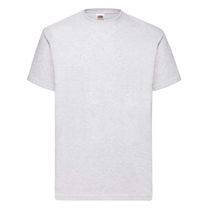 T-shirt personalizzabile uomo in cotone 170gr Fruit of the Loom VALUEWEIGHT T 610360 - Cenere