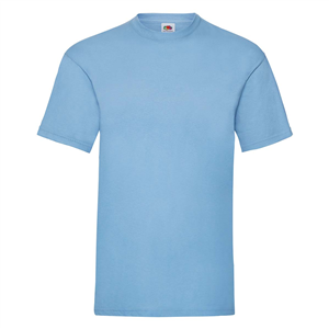 T-shirt personalizzabile uomo in cotone 170gr Fruit of the Loom VALUEWEIGHT T 610360 - Blu Cobalto