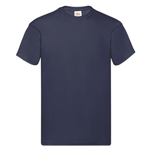 Maglietta personalizzabile uomo in cotone 145gr Fruit of the Loom ORIGINAL T 610820 - Blu Notte