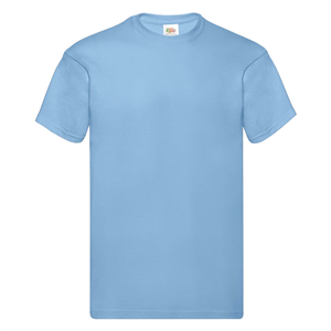 Maglietta personalizzabile uomo in cotone 145gr Fruit of the Loom ORIGINAL T 610820 - Blu Cobalto