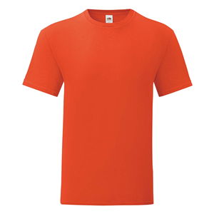 T-shirt personalizzabile uomo in cotone 150gr Fruit of the Loom ICONIC 150 T 614300 - Flame
