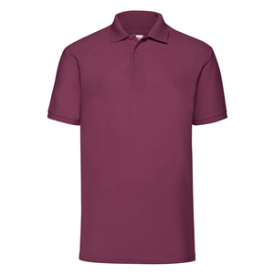 Polo personalizzate in policotone 180gr Fruit of the Loom 65/35 POLO 634020 - Bordeaux