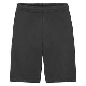 Pantaloncini sport Fruit of the Loom LIGHTWEIGHT SHORTS 640360 - Nero