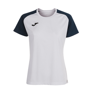 T-shirt allenamento Joma ACADEMY IV 901335 - Bianco - Blu Navy