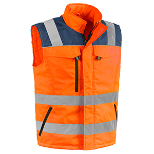 Gilet alta visibilita Sottozero VALICO 9815 - Arancio