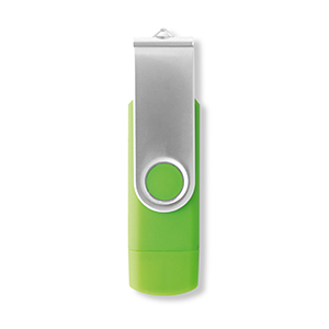 Chiavetta USB JOLLY-DUO 8GB A20804-8GB - Verde Chiaro