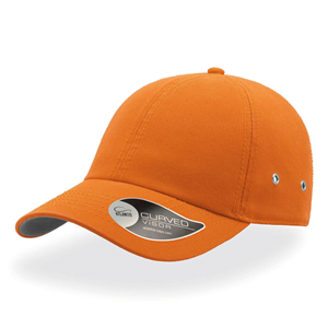 Cappellino personalizzato in cotone Atlantis ACTION ACTI - Arancio