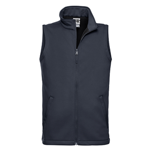 Gilet soft shell uomo RUSSELL BAS041M - French Navy