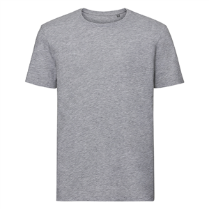 T shirt personalizzata uomo in cotone organico 160 gr Russell BAS108M - Oxford Chiaro
